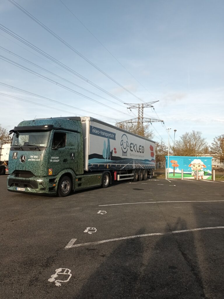 Un record d’autonomie pour un poids lourd électrique en France : 491 km en conditions réelles