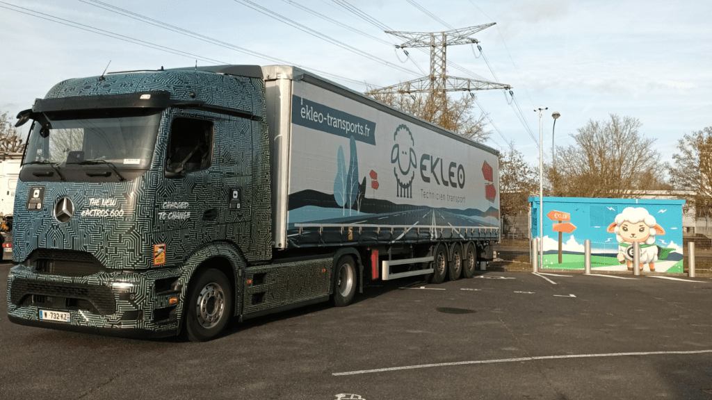 Mercedes Actros e-600 électrique